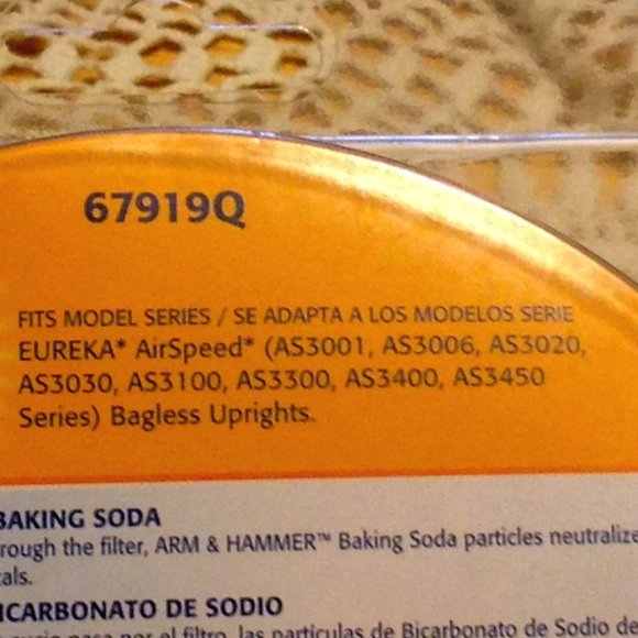 Eureka EF-7 vacuum filter, odor eliminating, fragrance free, new item - Picture 2 of 4